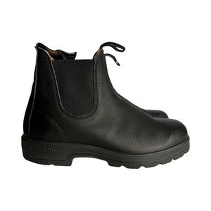 Blundstone Black Leather Combat Boots